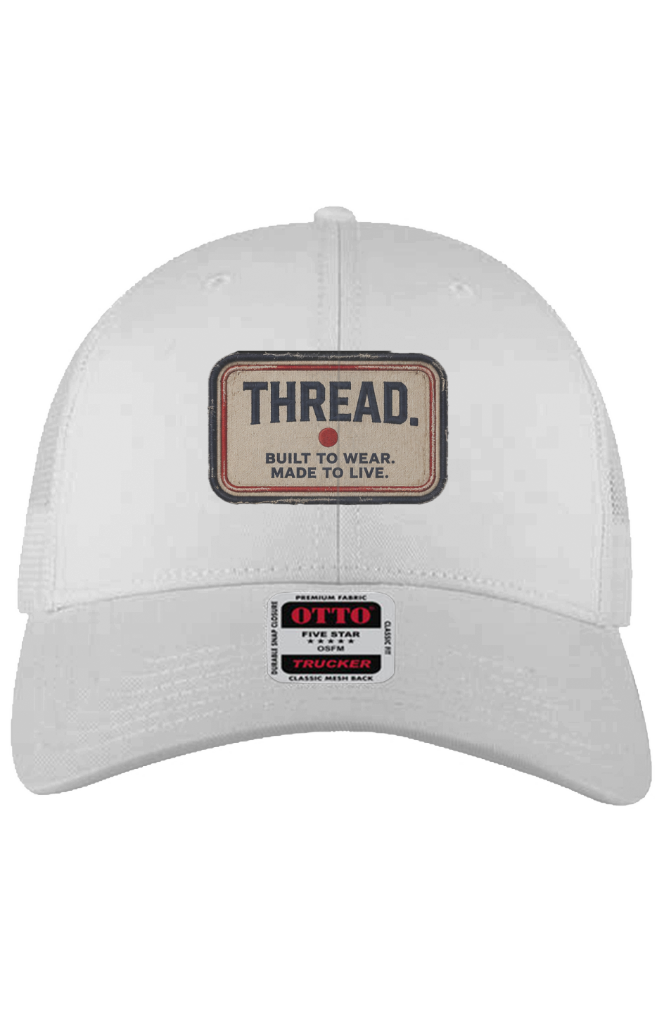 Thread Vintage Logo Otto 6 Panel Trucker Hat