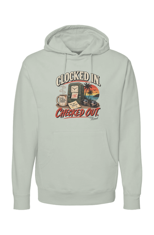 Clocked In Checked Out