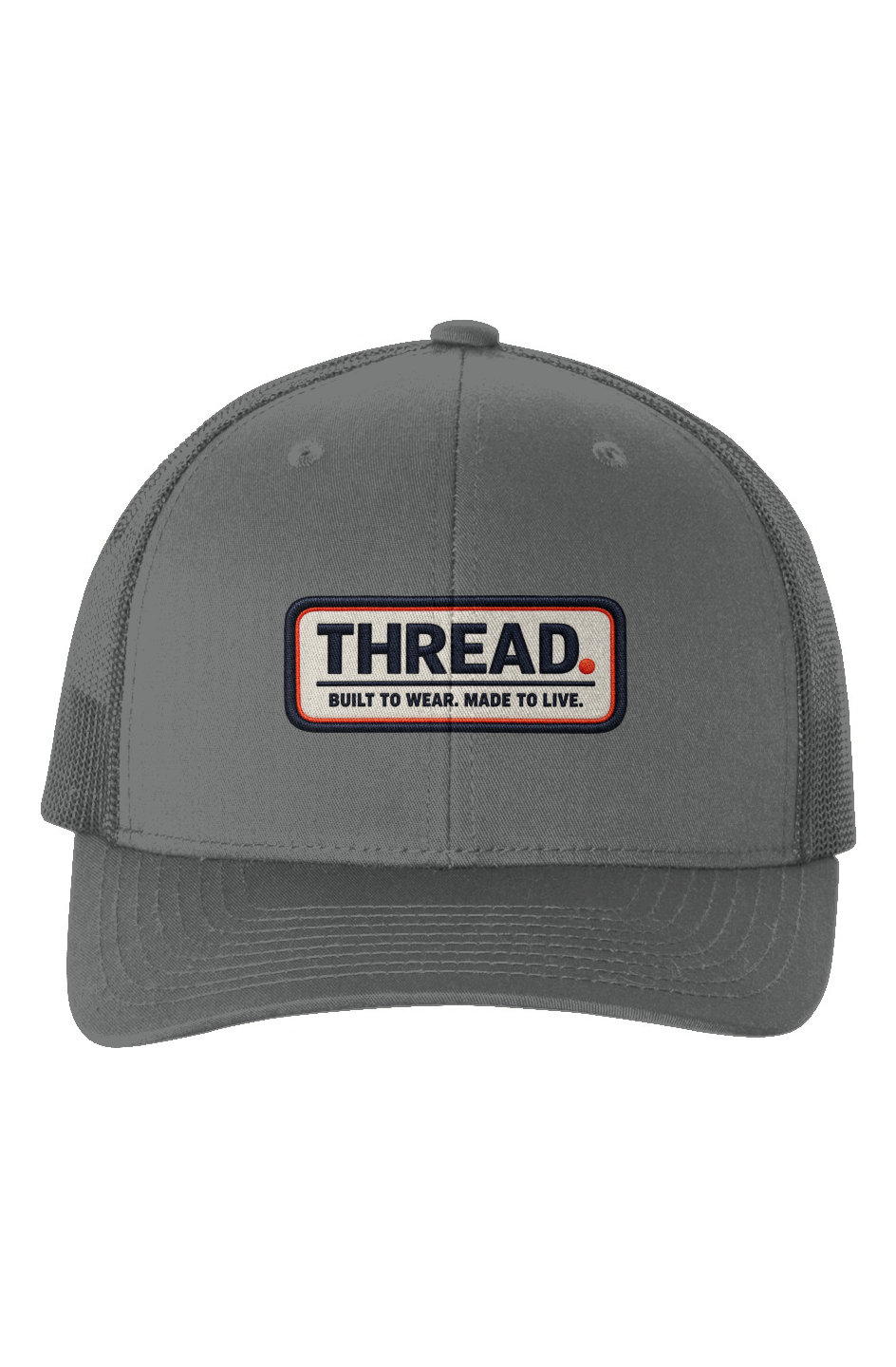 THREAD Six Panel Retro Trucker Cap