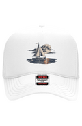 SailBoat Sunsets Otto 5 Panel Mesh Trucker
