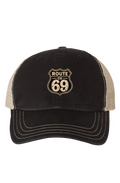 ROUTE 69 Vintage Trucker Hat