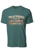 Palm Springs Racquet Club Tee THREAD Teal 
